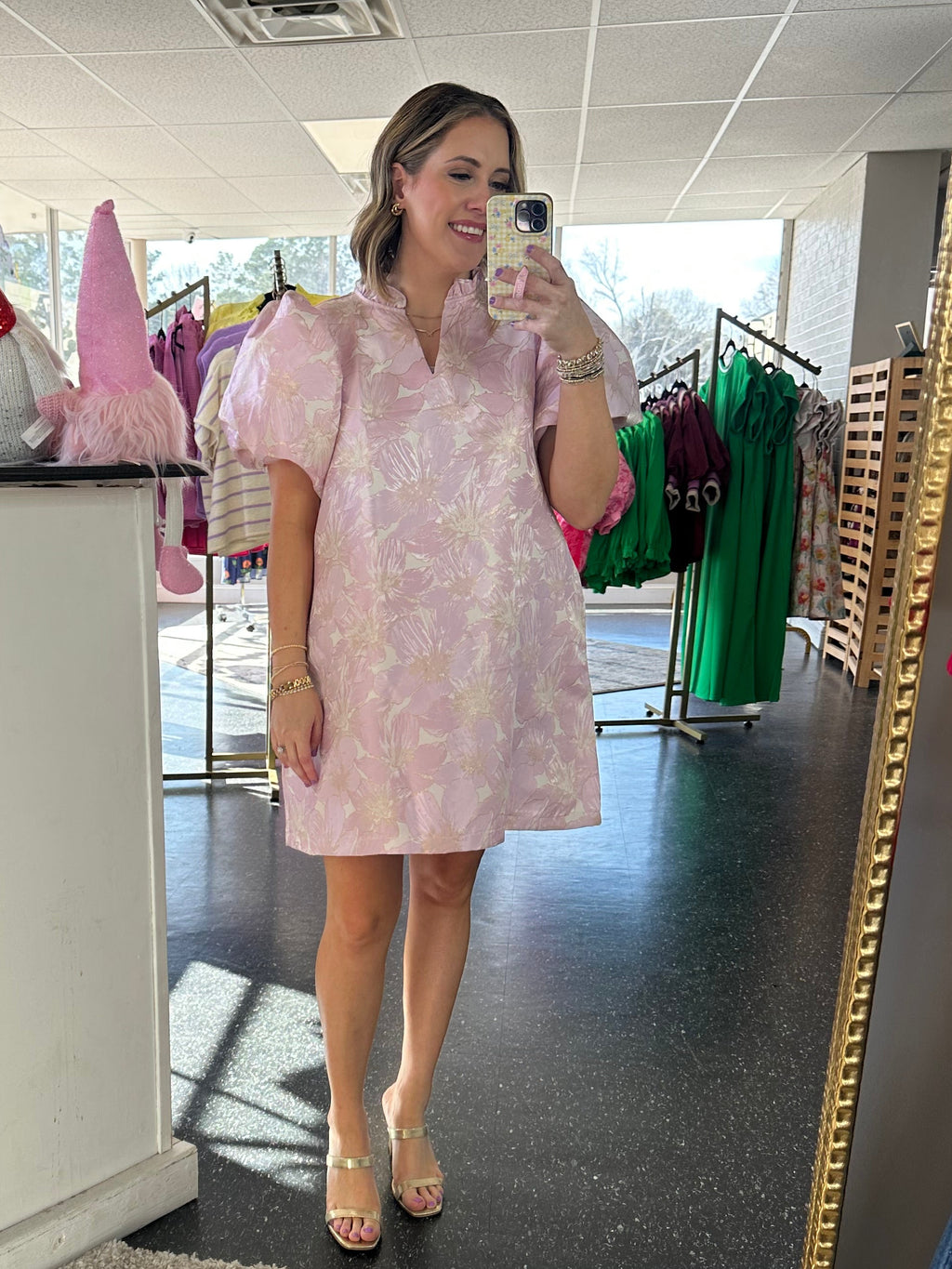 Floral Blush Dress