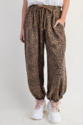Easel Leopard joggers
