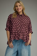 Entro Polka Dot ruffle bottom