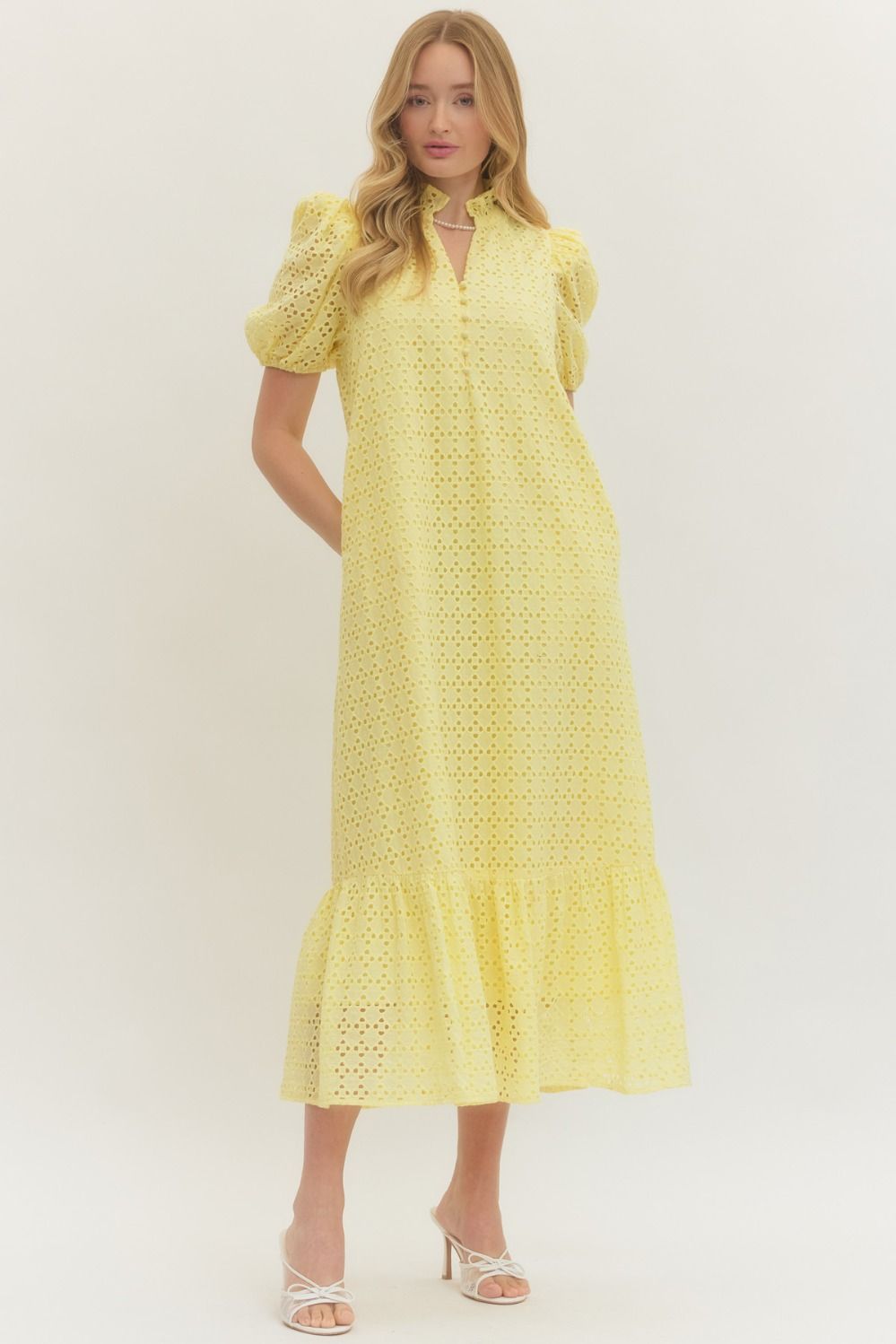 Entro Yellow Dress