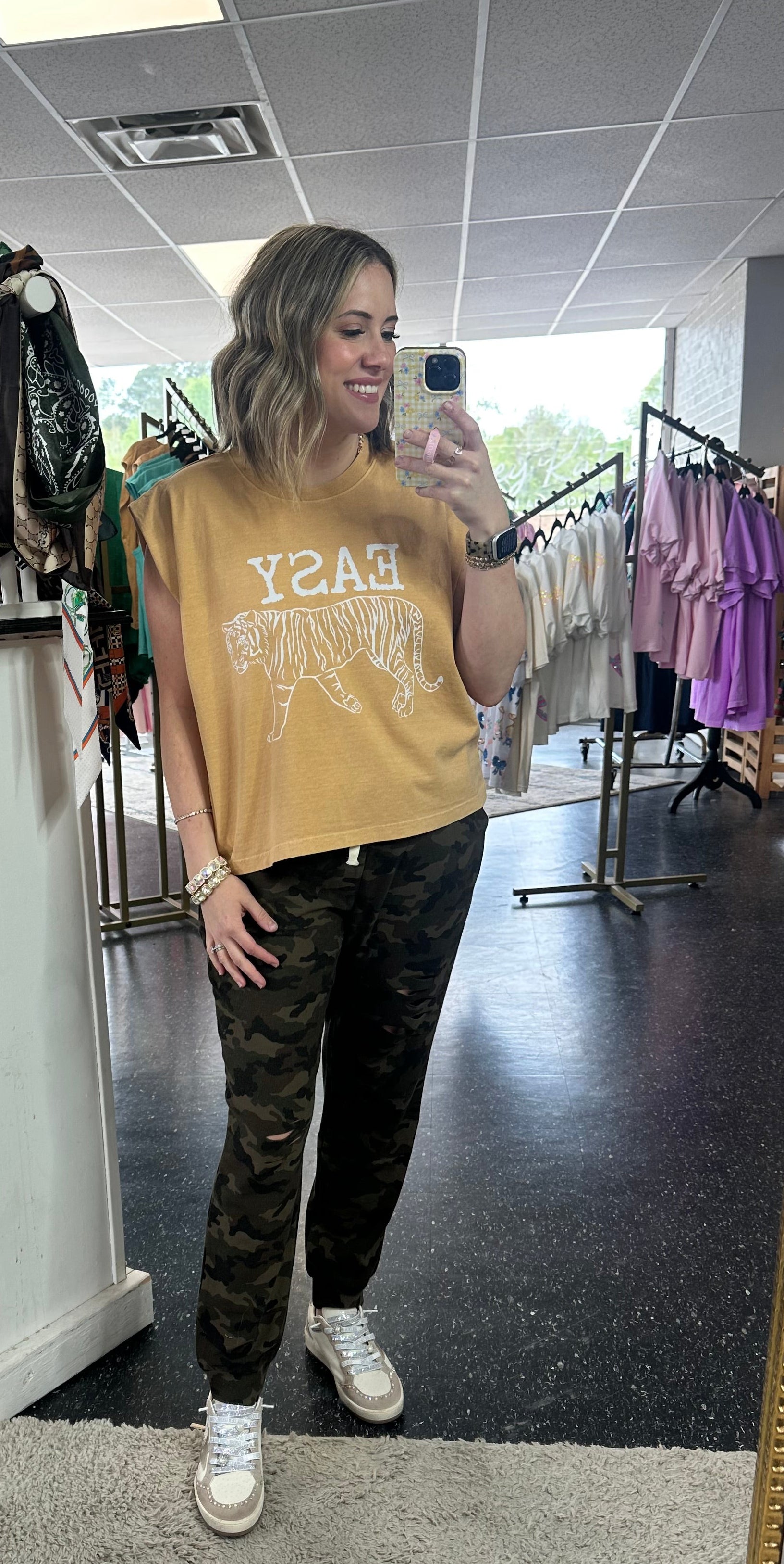 Camo joggers