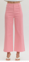 Seemed pink jeans