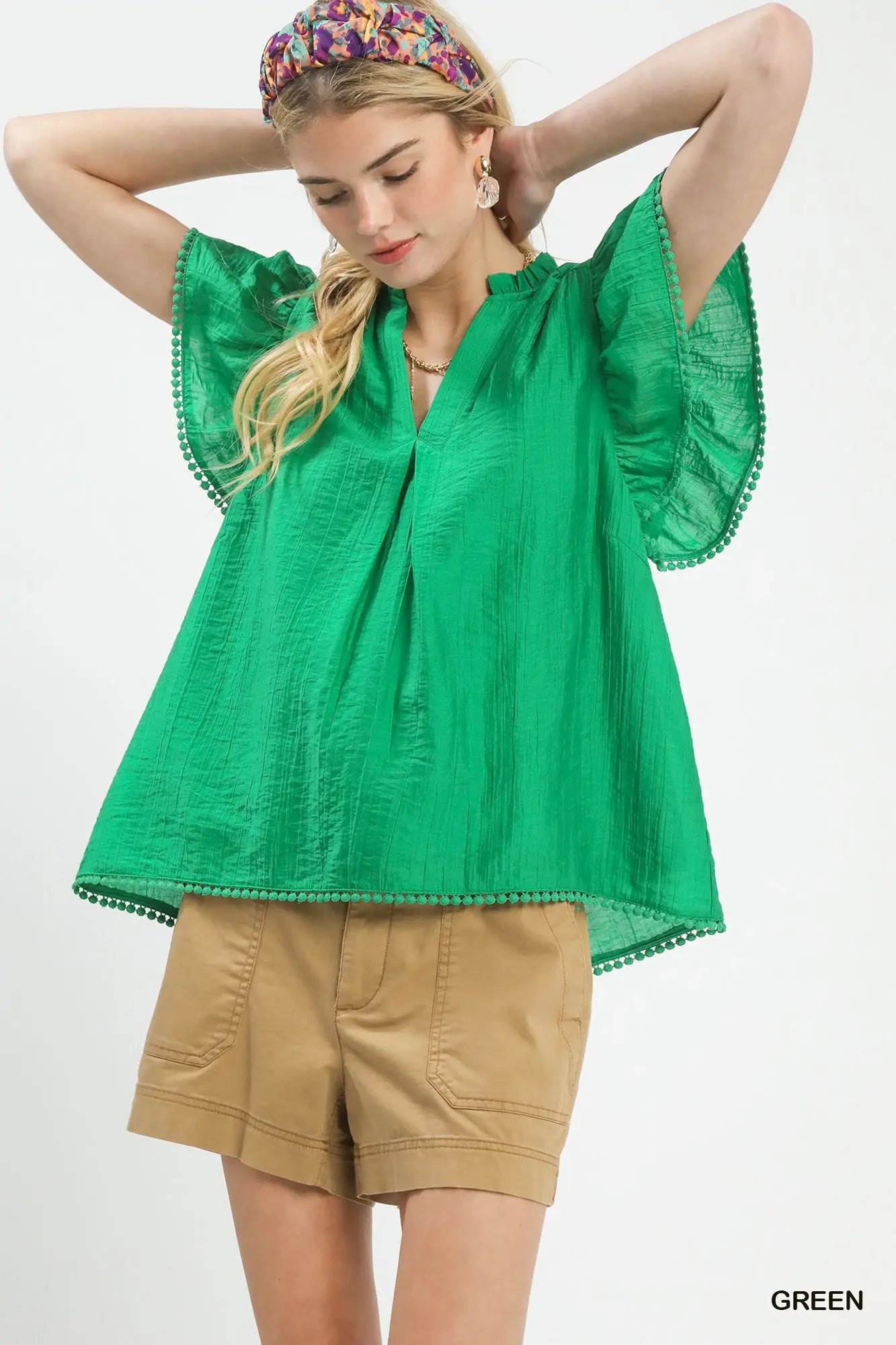 Umgee green top