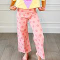 Pink Poppy and Pine Jeans