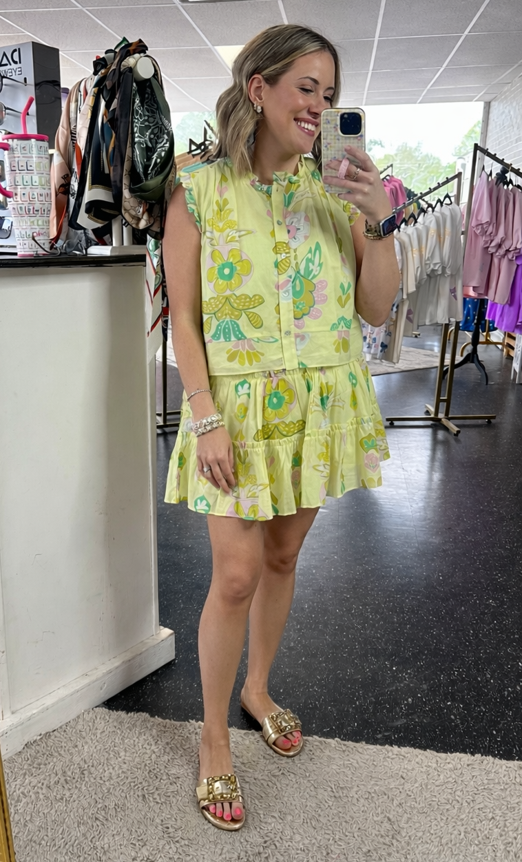 J Marie Skort set