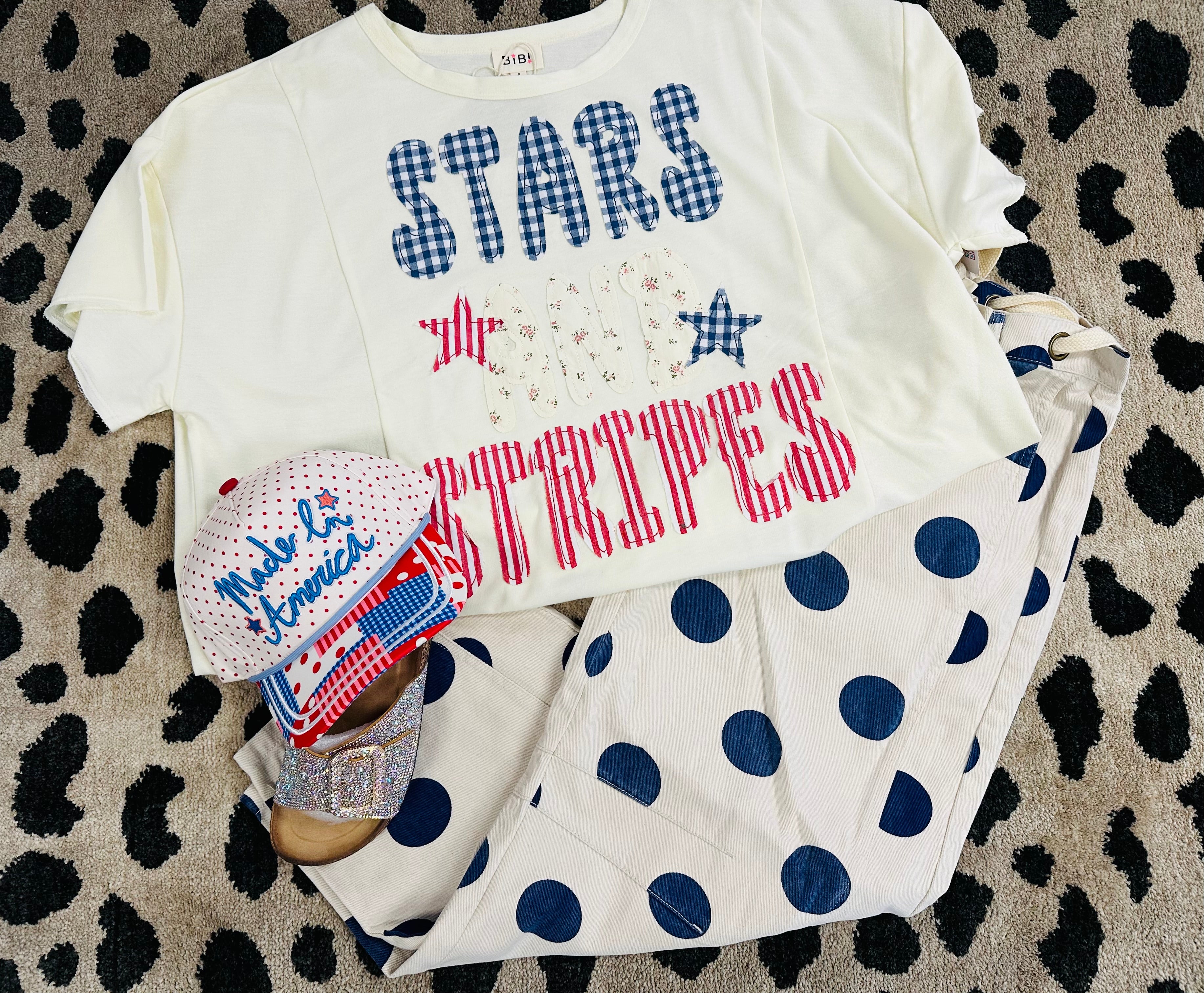 Bibi stars and striped