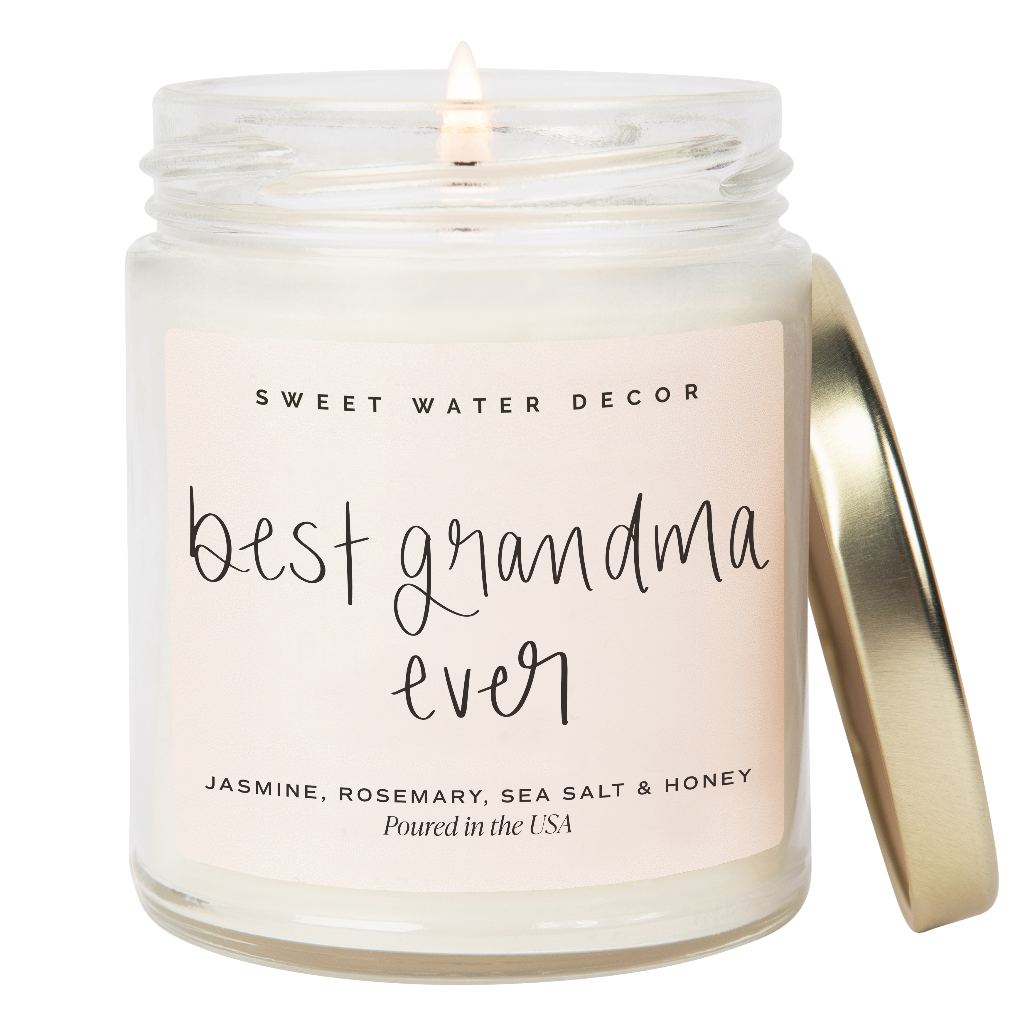 Best Grandma Ever 9 oz Soy Candle - Home Decor & Gifts