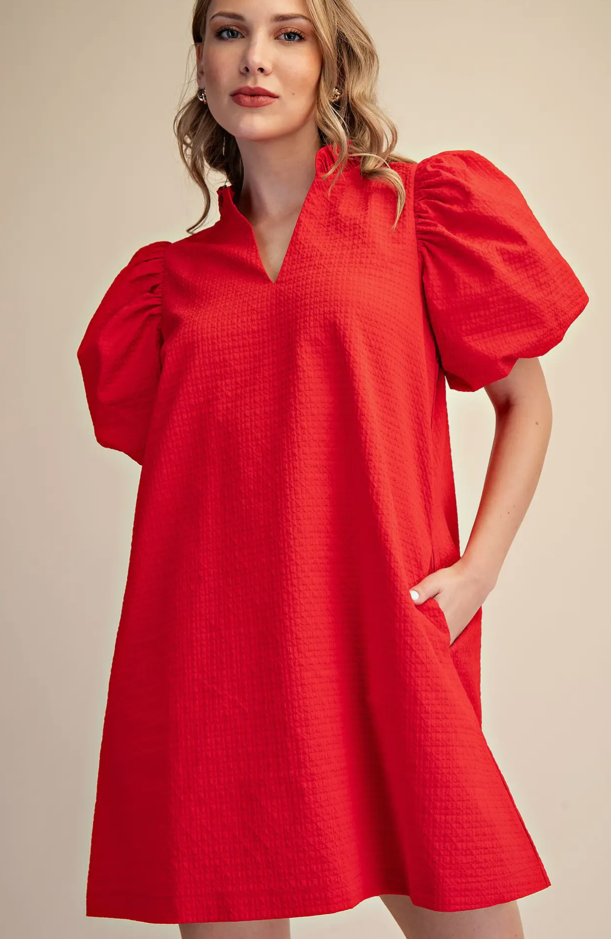 Red Glam Dress
