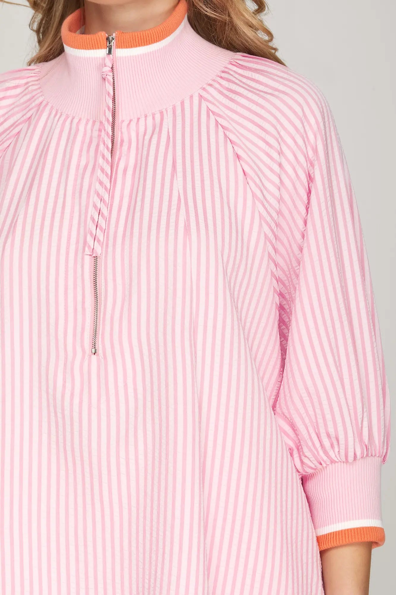 She +Sky pink top