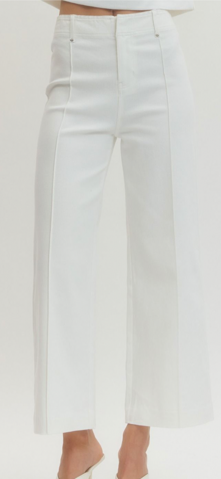 Off white seemed jeans