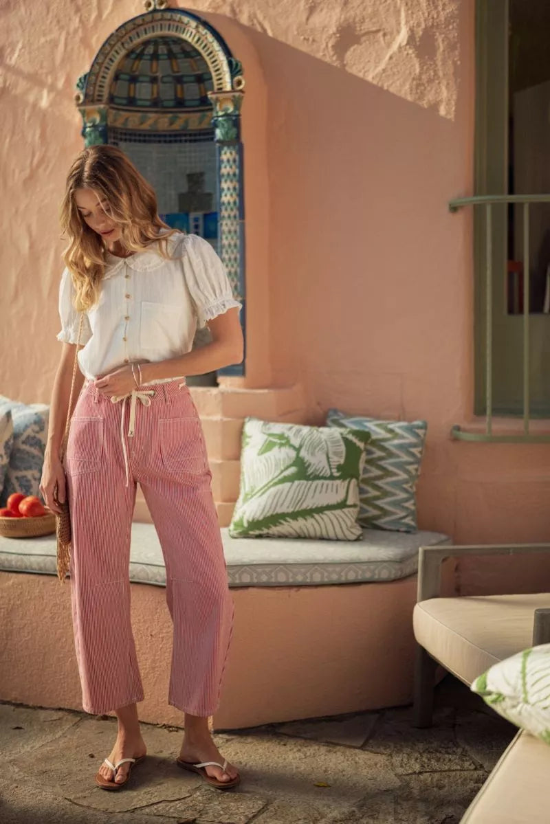 Jodifl Red Stripe pants