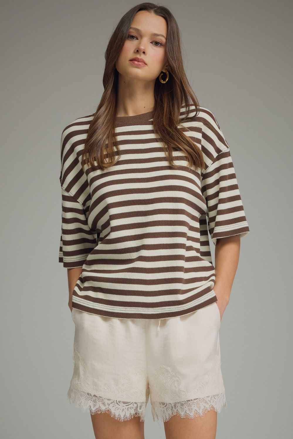 Entro stripe tee