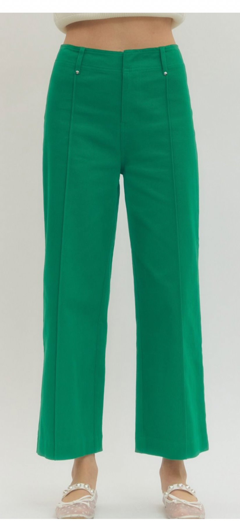 Green seemed jeans