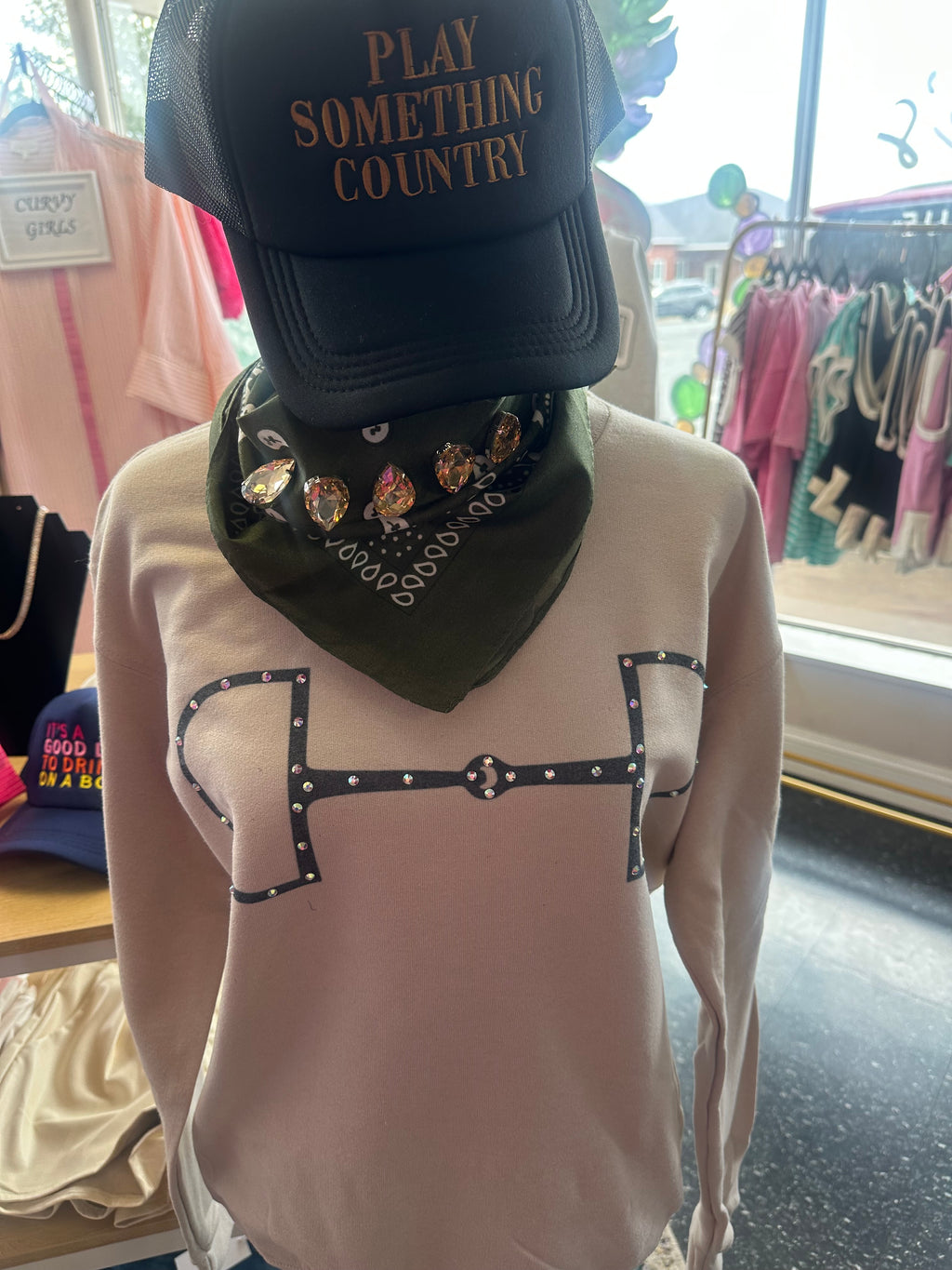 Horse bit Sweatshirt