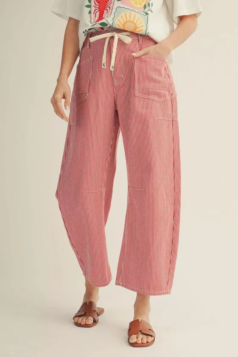 Jodifl Red Stripe pants