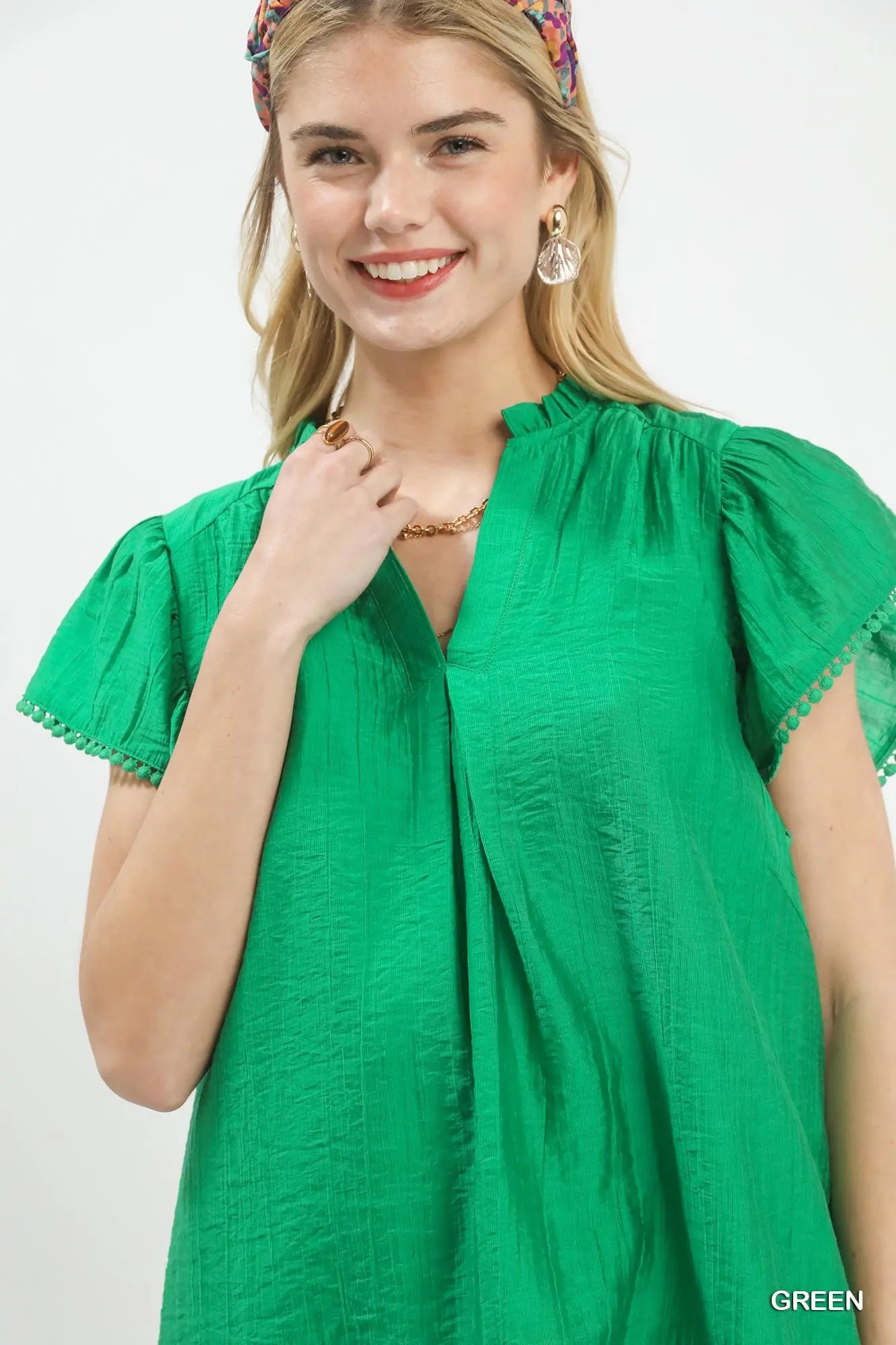 Umgee green top
