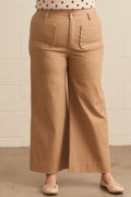 Curvy Camel Pants