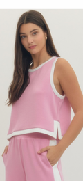 Pink skirt set