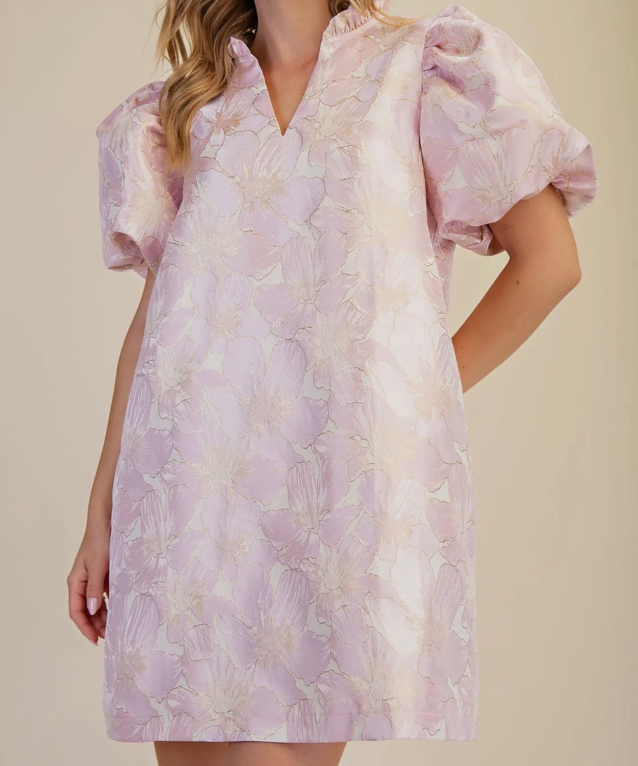 Floral Blush Dress