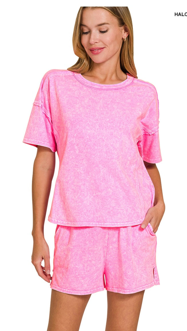Hot pink set