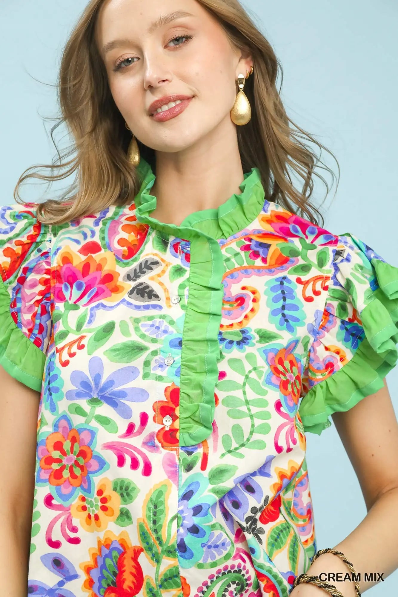Umgee green collar cream mix