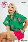 Umgee Kelly green kurvy