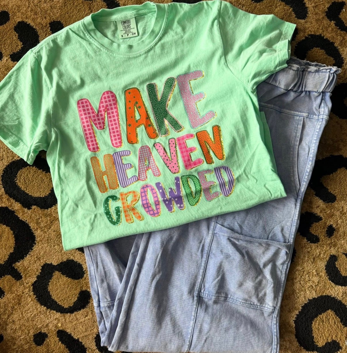 Make heaven crowded tee