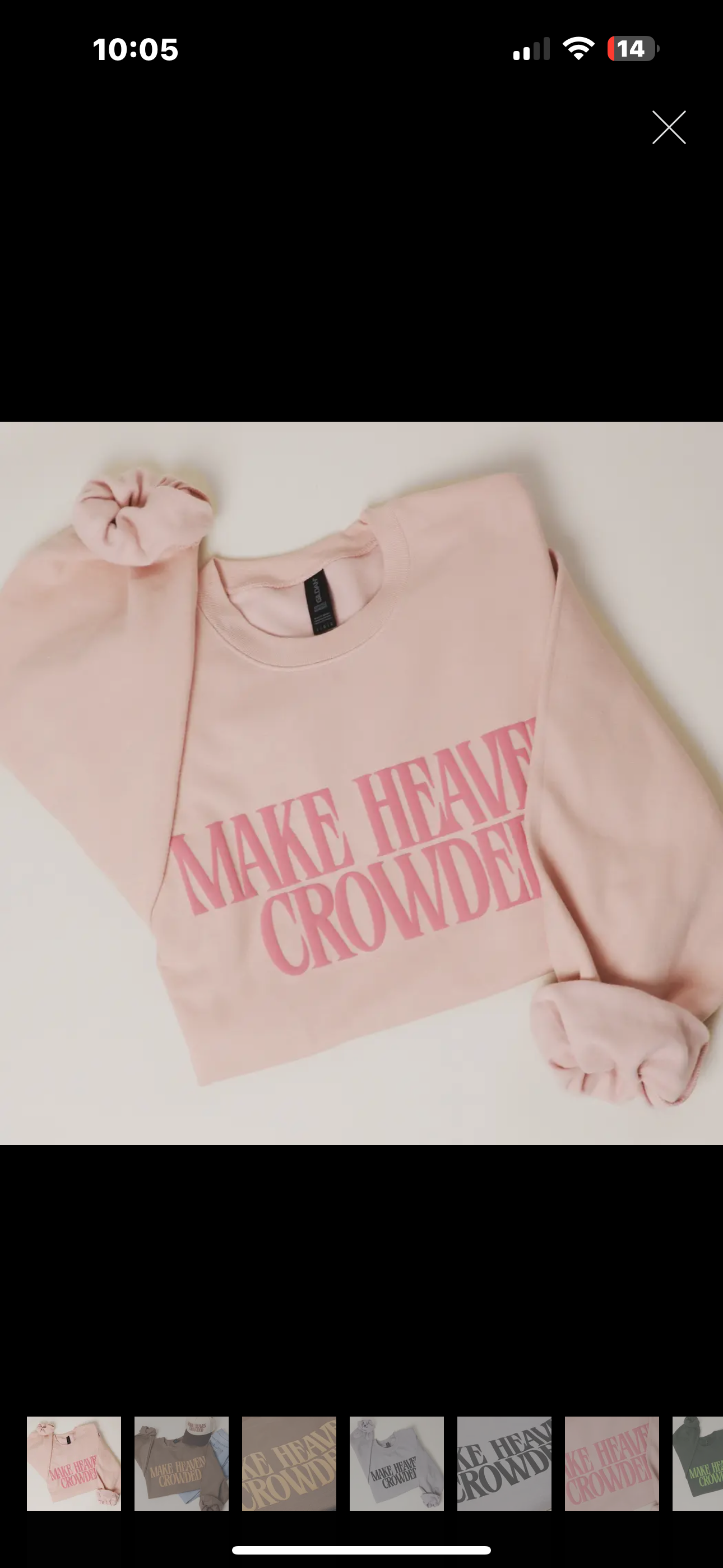 Make Heaven Crowded Sweatshirt