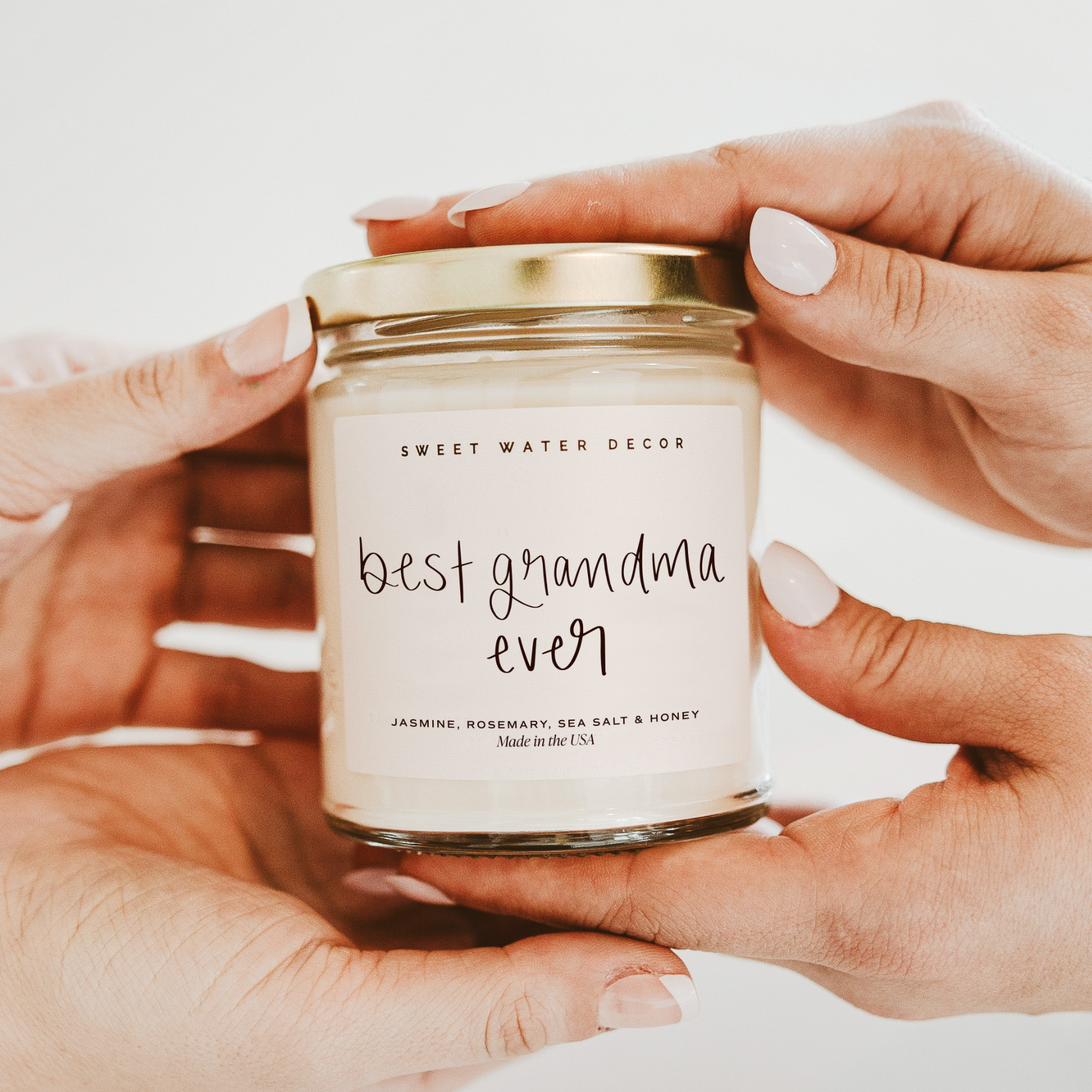 Best Grandma Ever 9 oz Soy Candle - Home Decor & Gifts